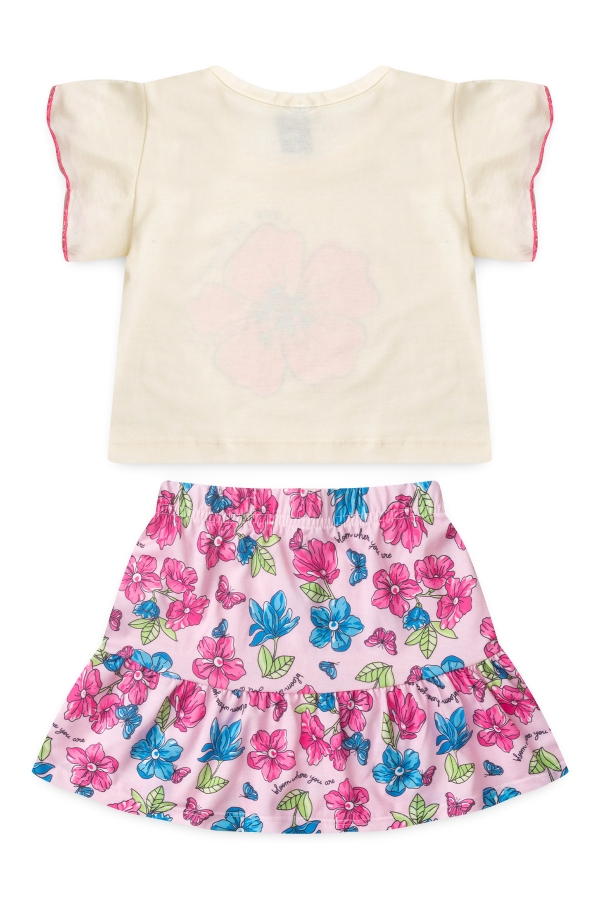 Conjunto Infantil Feminino Momentos do Verão