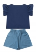 Conjunto Infantil Feminino Brilho da Gentileza