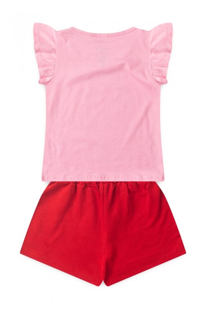 Conjunto Feminino Infantil Brinde da Alegria - Hello Kitty