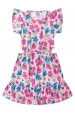 Vestido Feminino Infantil Campo de Flores