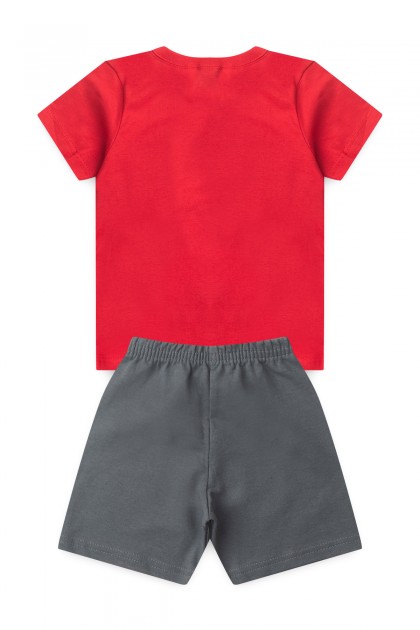 Conjunto Infantil Masculino Grandes Pegadas