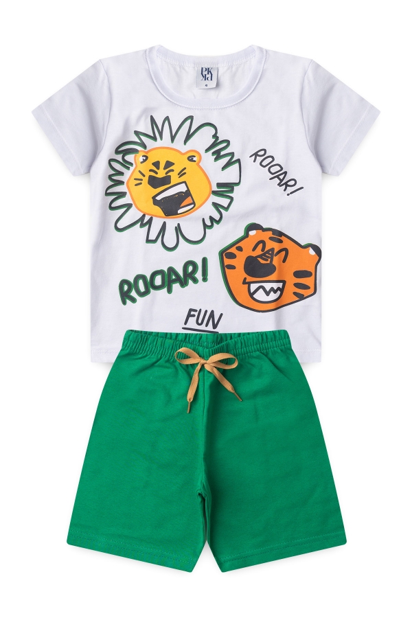 Conjunto Infantil Masculino Rei da Selva
