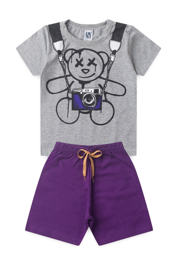 Conjunto Infantil Masculino Fotografando