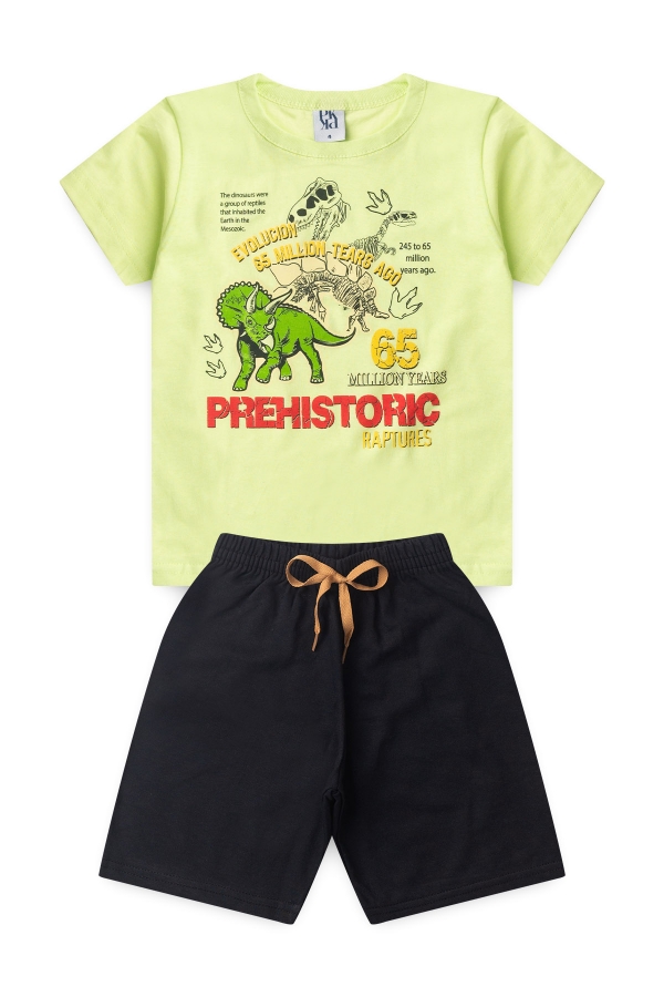 Conjunto Infantil Masculino Pré-Histórico