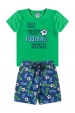 Pijama Infantil Masculino Pequeno Jogador