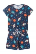 Pijama Infantil Masculino Foguete Viajante