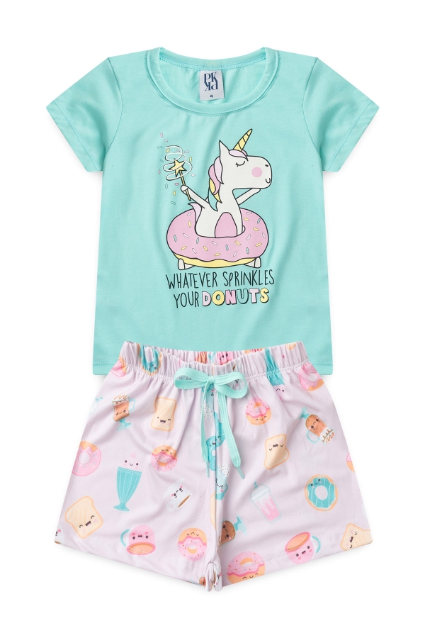 Pijama Infantil Feminino Doce Magia