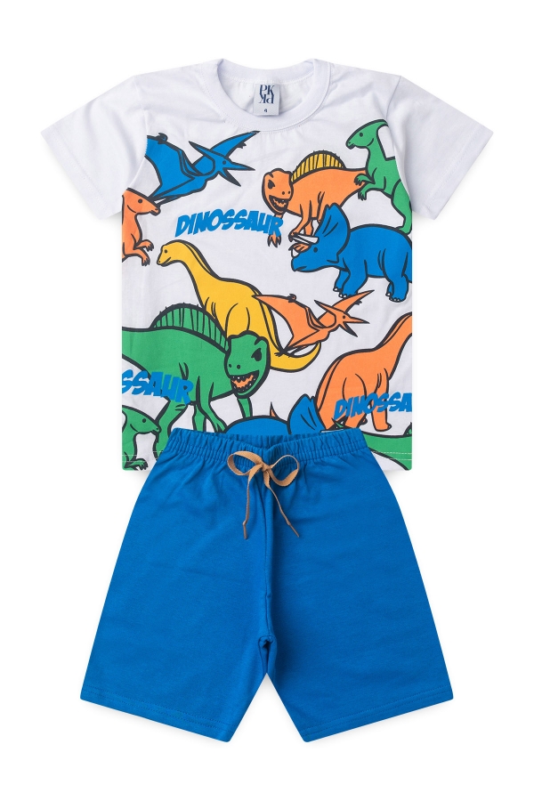 Conjunto Infantil Masculino Amizade de Dinos