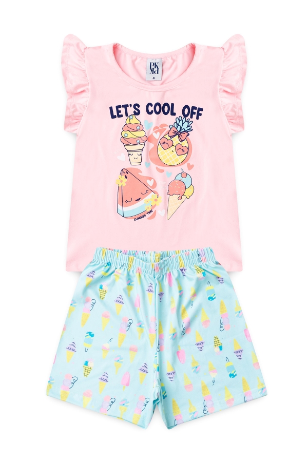 Pijama Infantil Feminino Doce Alegria