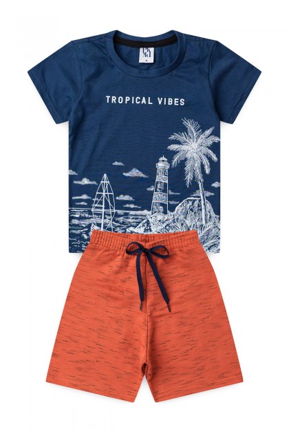 Conjunto Infantil Masculino Vibrações do Mirante