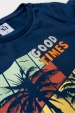 Conjunto Infantil Masculino Ao Se Pôr O Sol