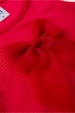 Vestido Feminino Infantil Laço Anarruga