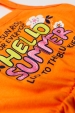 Vestido Feminino Infantil Olhe para O Céu