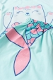 Pijama Infantil Feminino Gatinha Sereia