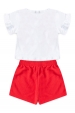 Conjunto Infantil Feminino Laço de Strass