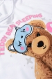 Pijama Infantil Feminino Noite de Sono