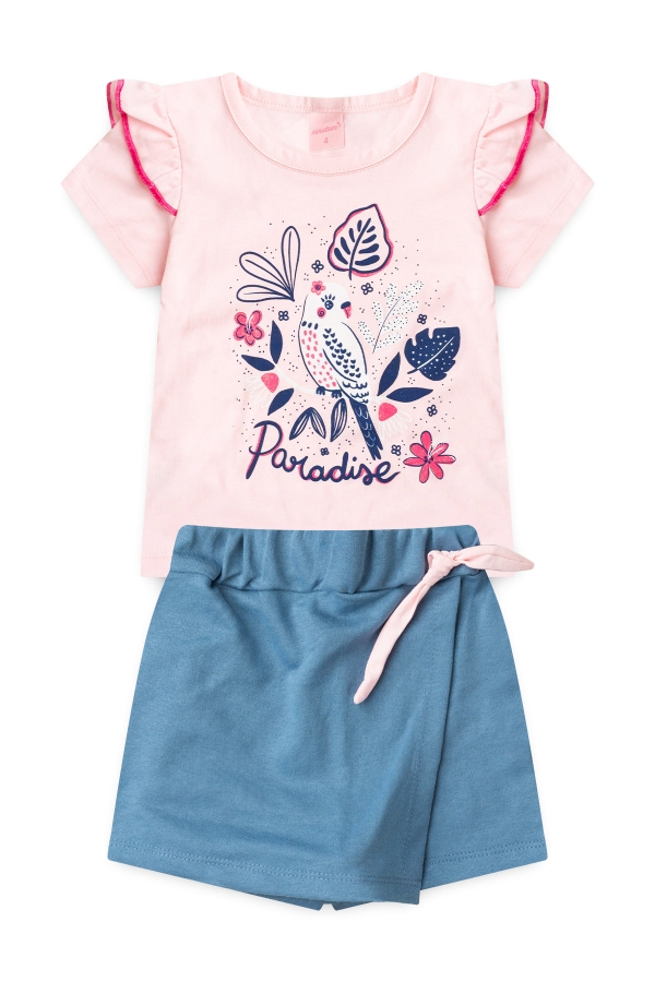Conjunto Infantil Feminino Ave Encantada