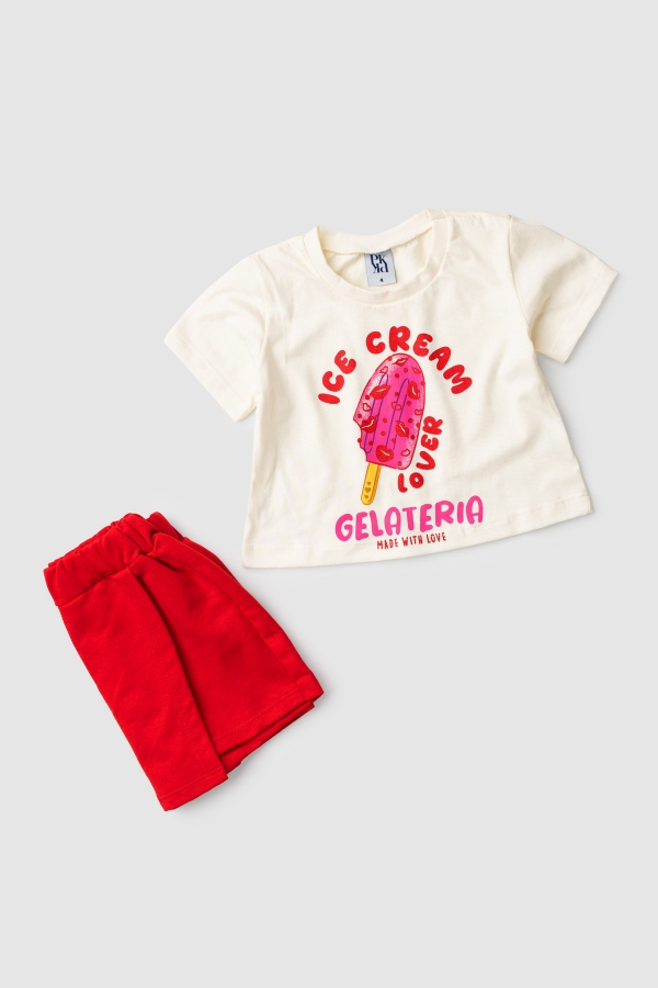 Conjunto Infantil Feminino Doce Sabor