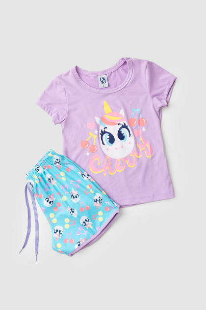 Pijama Infantil Feminino Cerejinha Encantada