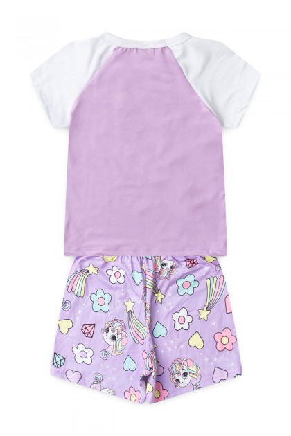 Pijama Infantil Feminino Bebê Unicórnio