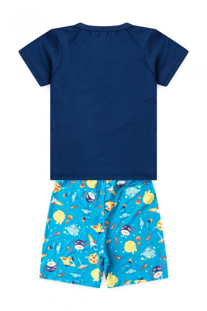 Pijama Infantil Masculino Noite de Lanchinhos