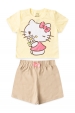 Conjunto Feminino Infantil Aroma da Flor - Hello Kitty