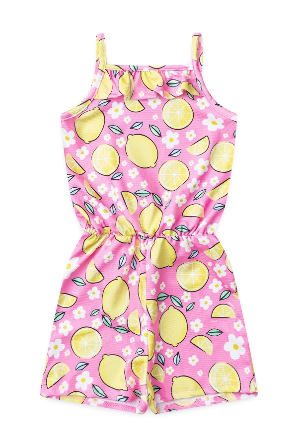 Macaquinho Feminino Infantil Feira do Limãozinho