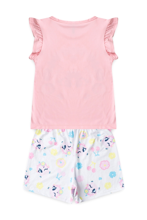 Pijama Infantil Feminino Verão Colorido