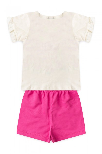 Conjunto Infantil Feminino Vivendo Um Sonho