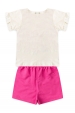 Conjunto Infantil Feminino Vivendo Um Sonho