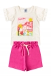 Conjunto Infantil Feminino Vivendo Um Sonho