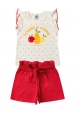 Conjunto Infantil Feminino Frutas do Verão