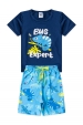 Pijama Infantil Masculino Camaleão