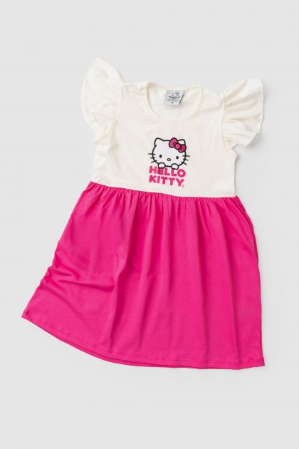 Vestido Feminino Infantil Delicadeza - Hello Kitty