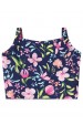 Conjunto Feminino Infantil Pantacourt Floral