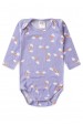 Conjunto Canelado Light Longo - Arco Iris Lilás - Ame Kids