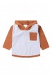 Conjunto Blusa Capuz Manga Longa e Calça - Avelã - Ame Kids