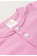 Conjunto Blusa Manga Longa Botões e Calça - Rosa - Ame Kids