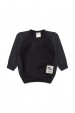 Conjunto Blusa Manga Longa e Calça Moletom - Preto- Ame Kids