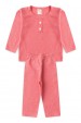 Conjunto Blusa Manga Longa e Calça Moscou - Pêssego - Ame Kids