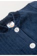 Conjunto Casaco  Manga Longa e  Calça Plush - Azul Marinho - Ame Kids