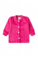 Conjunto Casaco  Manga Longa e  Calça Plush - Rosa - Ame Kids