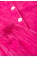Conjunto Casaco  Manga Longa e  Calça Plush - Rosa - Ame Kids