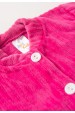 Conjunto Casaco  Manga Longa e  Calça Plush - Rosa - Ame Kids
