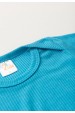 Conjunto Canelado Light Longo - Azul Ciano- Ame Kids