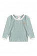 Conjunto Blusa Manga Longa Friso e Calça - Verde Jade - Ame Kids