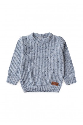 Conjunto Blusa Manga Longa e Calça Brush - Azul - Ame Kids