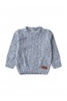 Conjunto Blusa Manga Longa e Calça Brush - Azul - Ame Kids