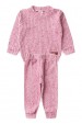 Conjunto Blusa Manga Longa e Calça Brush - Rosa - Ame Kids
