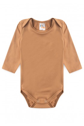 Conjunto Body e Calça Térmica - Caramelo - Ame Kids